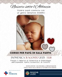 Sanità: Asl Frosinone, al via evento “Allattare sotto l’abbazia” per settimana mondiale