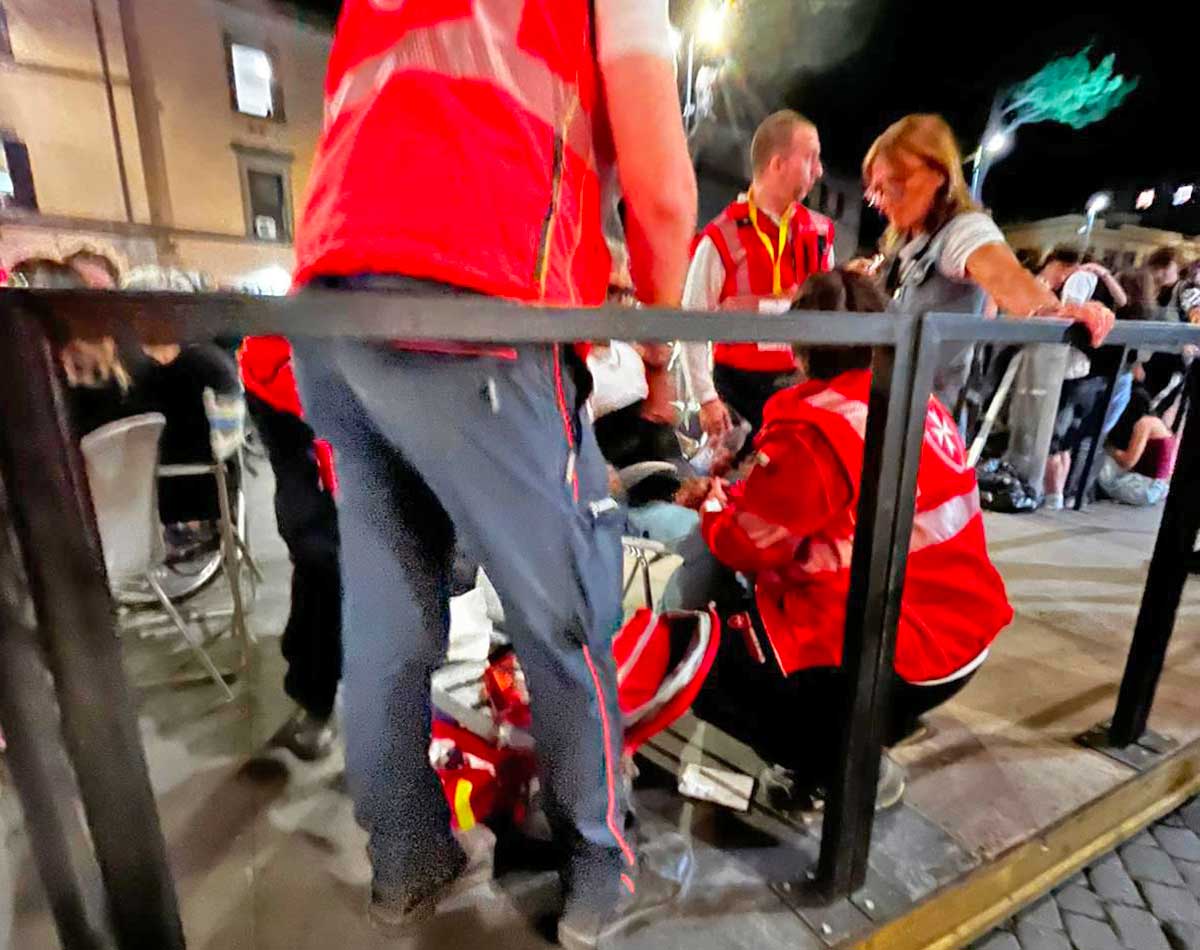 Viterbo – Santa Rosa, diversi malori per giovani e anziani durante il Trasporto