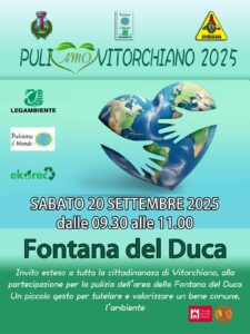 “Puliamo il Mondo”: Vitorchiano aderisce all’iniziativa promossa da Legambiente