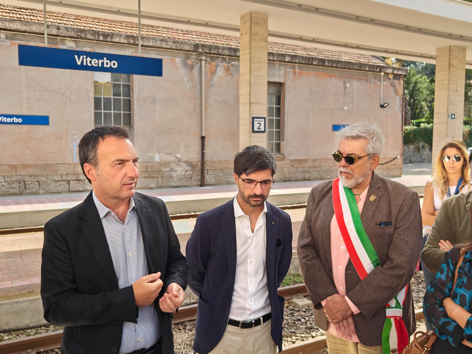 Viterbo – Stazione Roma Nord, inaugurato il restyling: “Presto altre novità importanti” (FOTO)