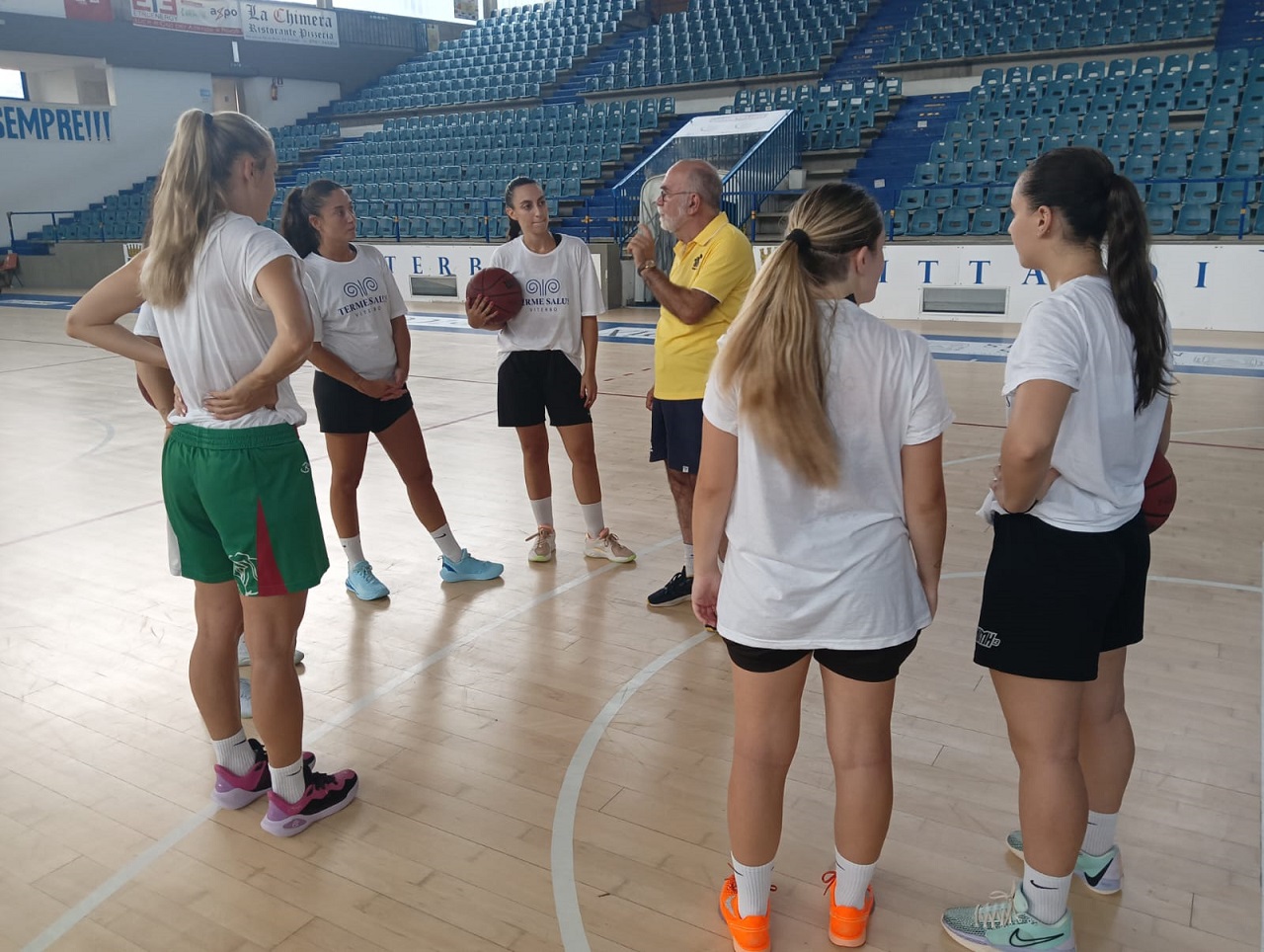 Pallacanestro – Terme Salus Viterbo attesa dal test contro Empoli