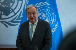 Guterres “Leader mondiali devono agire per la pace”