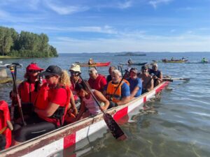 Le pagaie tornano sul lago di Bolsena, Etruria Dragon dà vita alla storica tradizione