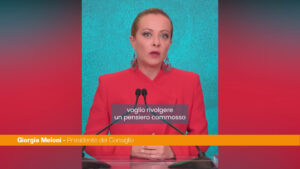Meloni “Non ci faremo trascinare in una spirale di violenza”