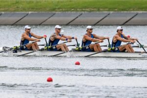 L’Italia del 4 di coppia vince i Mondiali con dedica a Mondelli