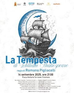 Frosinone, “La Tempesta” di Shakespeare in scena a piazza Turriziani