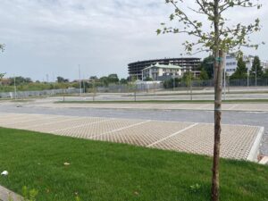 Viterbo – Tribunale, in arrivo 218 nuovi posti auto: lavori verso la conclusione