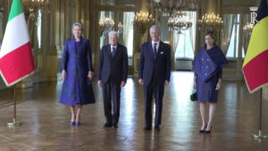 Mattarella a Bruxelles incontra i reali del Belgio
