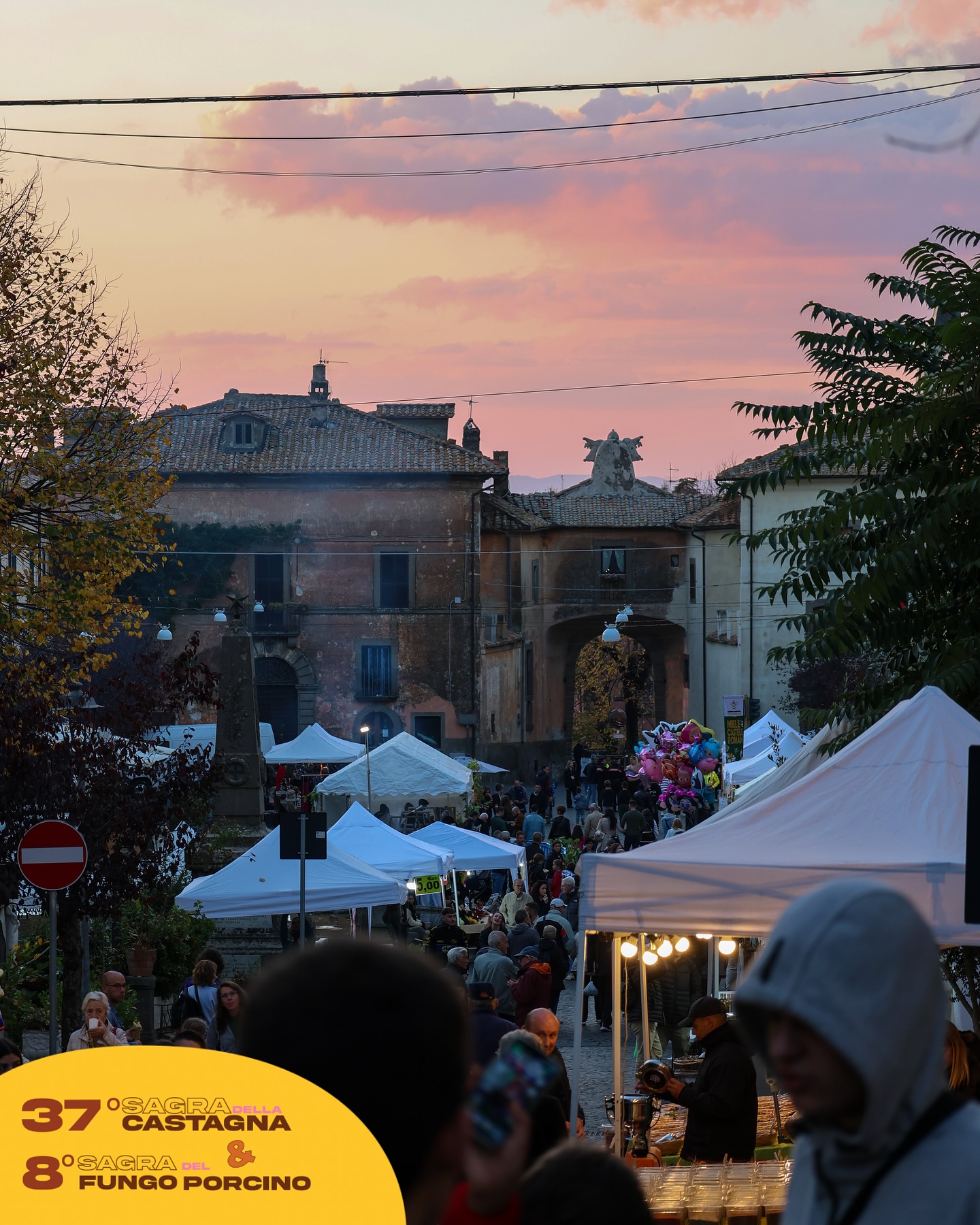 Dopo il grande successo del primo weekend torna a San Martino al Cimino la Sagra della Castagna e del Fungo Porcino