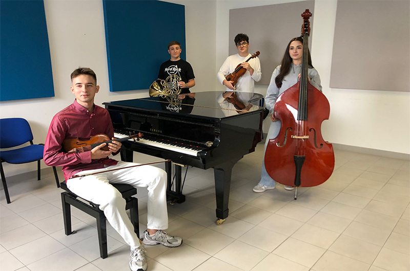 Viterbo – Quattro studenti del Santa Rosa nell’orchestra nazionale dei Licei musicali