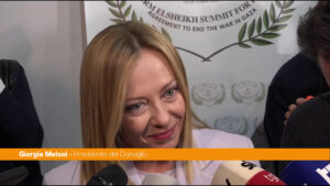 Pace a Gaza, Meloni “L’Italia può giocare un ruolo di primo piano”