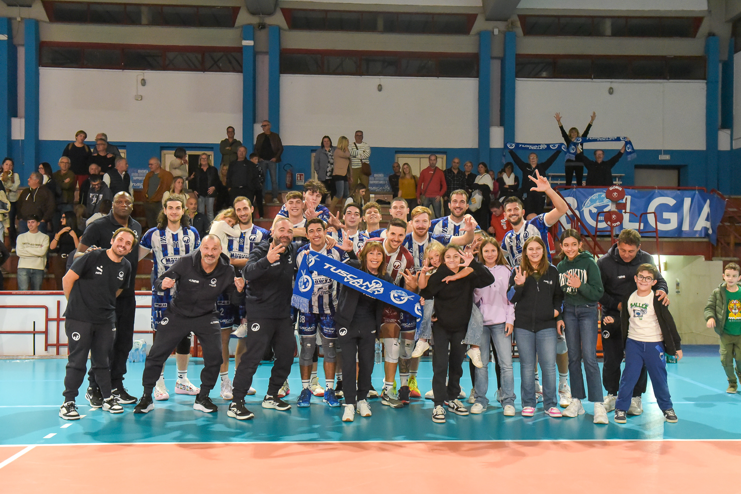 Pallavolo – La Maury’s Com Cavi Tuscania si impone in tre set su Massa Carrara