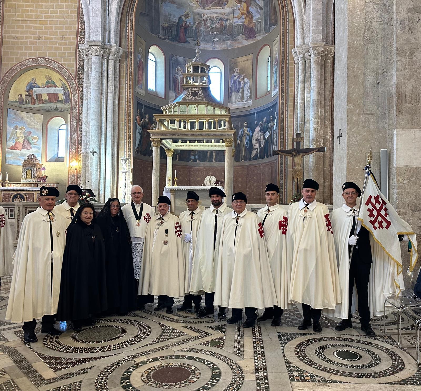 Il tarquiniese Simone Luciani nuovo cavaliere per la Delegazione di Civitavecchia-Tarquinia dell’Ordine Equestre del Santo Sepolcro di Gerusalemme