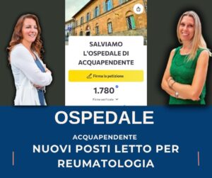 Ospedale di Acquapendente: nuovi posti letto per Reumatologia
