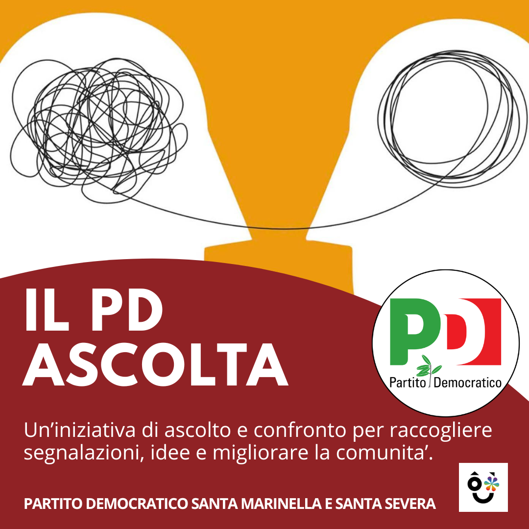 “Il PD Ascolta”: prosegue a Santa Marinella il progetto di incontri con i cittadini