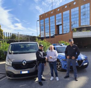 Frosinone: polizia restituisce furgone rubato alla Parrocchia di Argenta, in provincia di Ferrara, due arresti