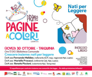 “Crescere insieme: Nati per Leggere” apre la rassegna per bambini PRIME PAGINEaCOLORI