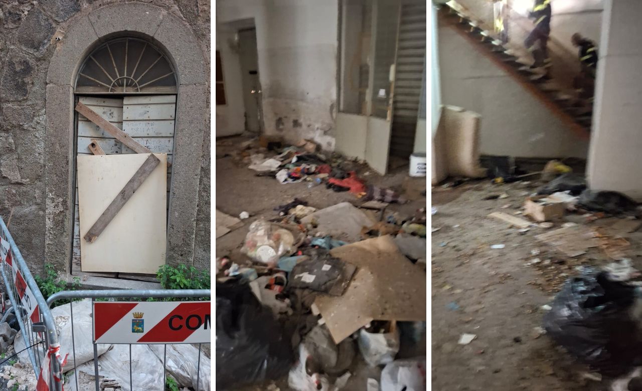 Viterbo – San Faustino, palazzo di via Bellavista ancora a soqquadro: forzati (nuovamente) i sigilli del Comune