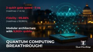 Computer quantisco italiano supera i 9.900 qubit, è il QuantHum Edge di Cisterna di Latina