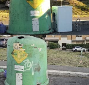 Civitavecchia – Discariche abusive: intervento CSP, rimossa la lavatrice scaricata in via Flavioni