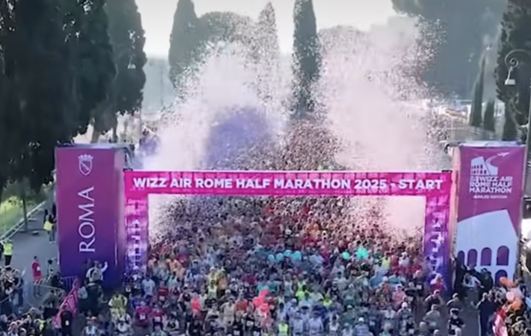 Mezza Maratona, Roma caput mundi: dal Circo Massimo al Colosseo, 22mila volte record