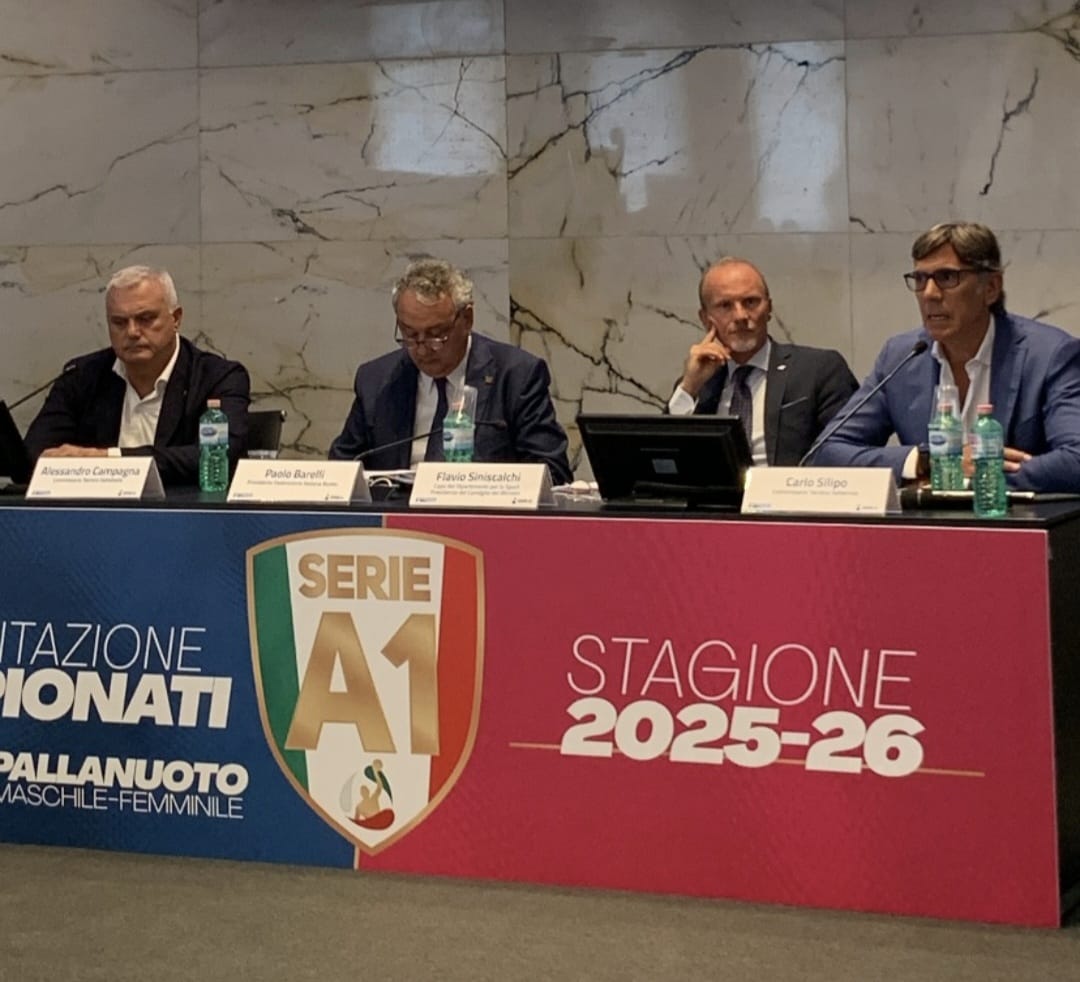 Pallanuoto – Un tuffo nell’Olimpo: presentazione A1, Nautilus Civitavecchia al Foro Italico
