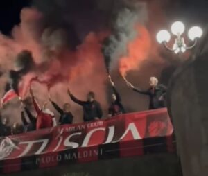 Milan – Diavoli Etruschi, Matrone e Massaro: notte rossonera a Viterbo (FOTO & VIDEO)