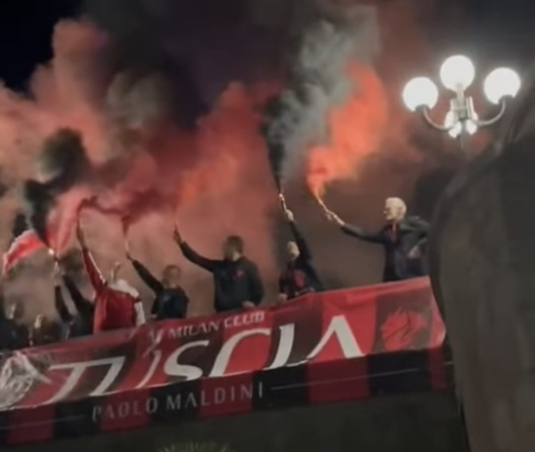 Milan – Diavoli Etruschi, Matrone e Massaro: notte rossonera a Viterbo (FOTO & VIDEO)