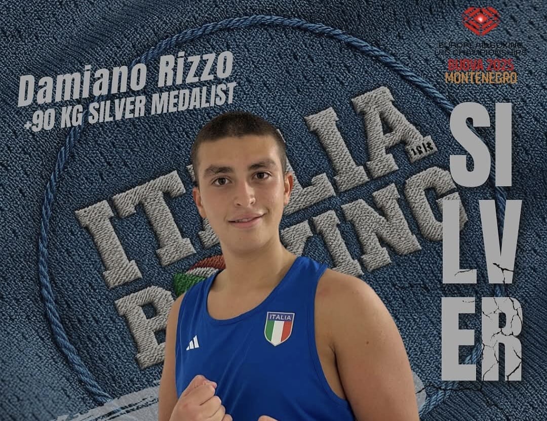 Boxe, Europei U15 – Alla fine argento, ma Damiano Rizzo già storia e orgoglio Civitavecchia