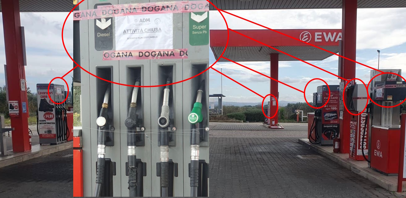 Montefiascone – Sigillate le pompe del distributore Ewa alla Commenda