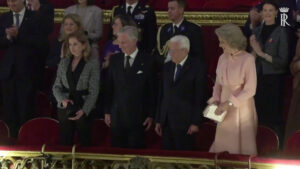 Bruxelles, Mattarella al teatro La Monnaie