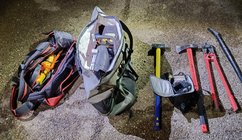 Vasanello – Fuga e attrezzi da scasso: i cittadini sventano un furto