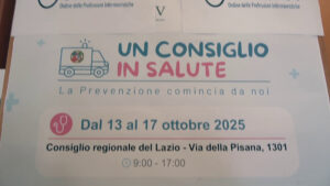 “Un Consiglio in salute”, torna programma per la prevenzione nel Lazio