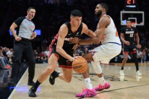 Miami supera New York con 14 punti di Fontecchio, ok Lakers e San Antonio