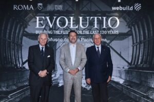 Webuild, Salvini visita la mostra “Evolutio” all’Ara Pacis di Roma