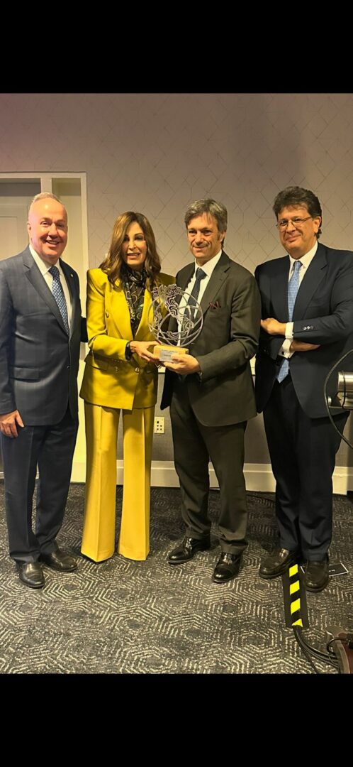 Italpress Awards, a Washington premiato il presidente Ice Matteo Zoppas