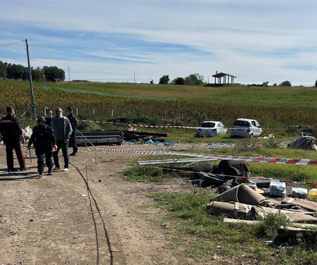 Cerveteri – Sequestrate due discariche abusive di oltre 4000mq, scatta una denuncia