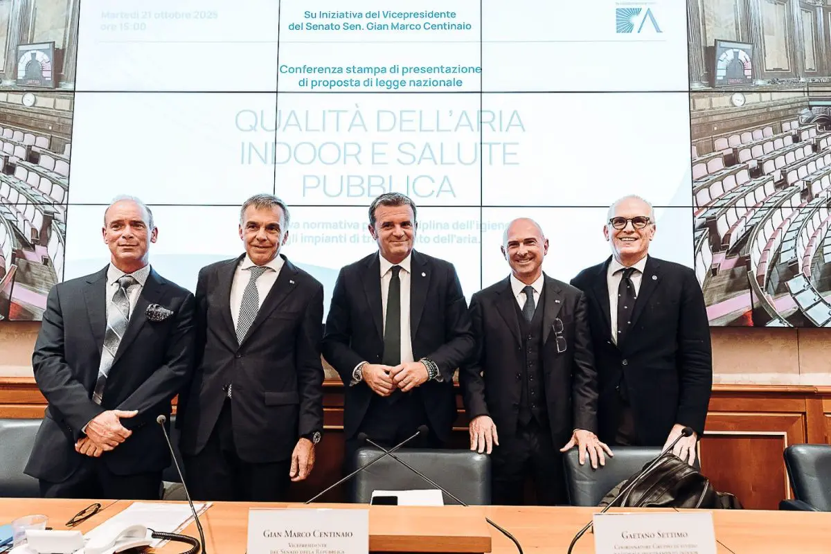Aria pulita negli ambienti indoor, al Senato una proposta di legge