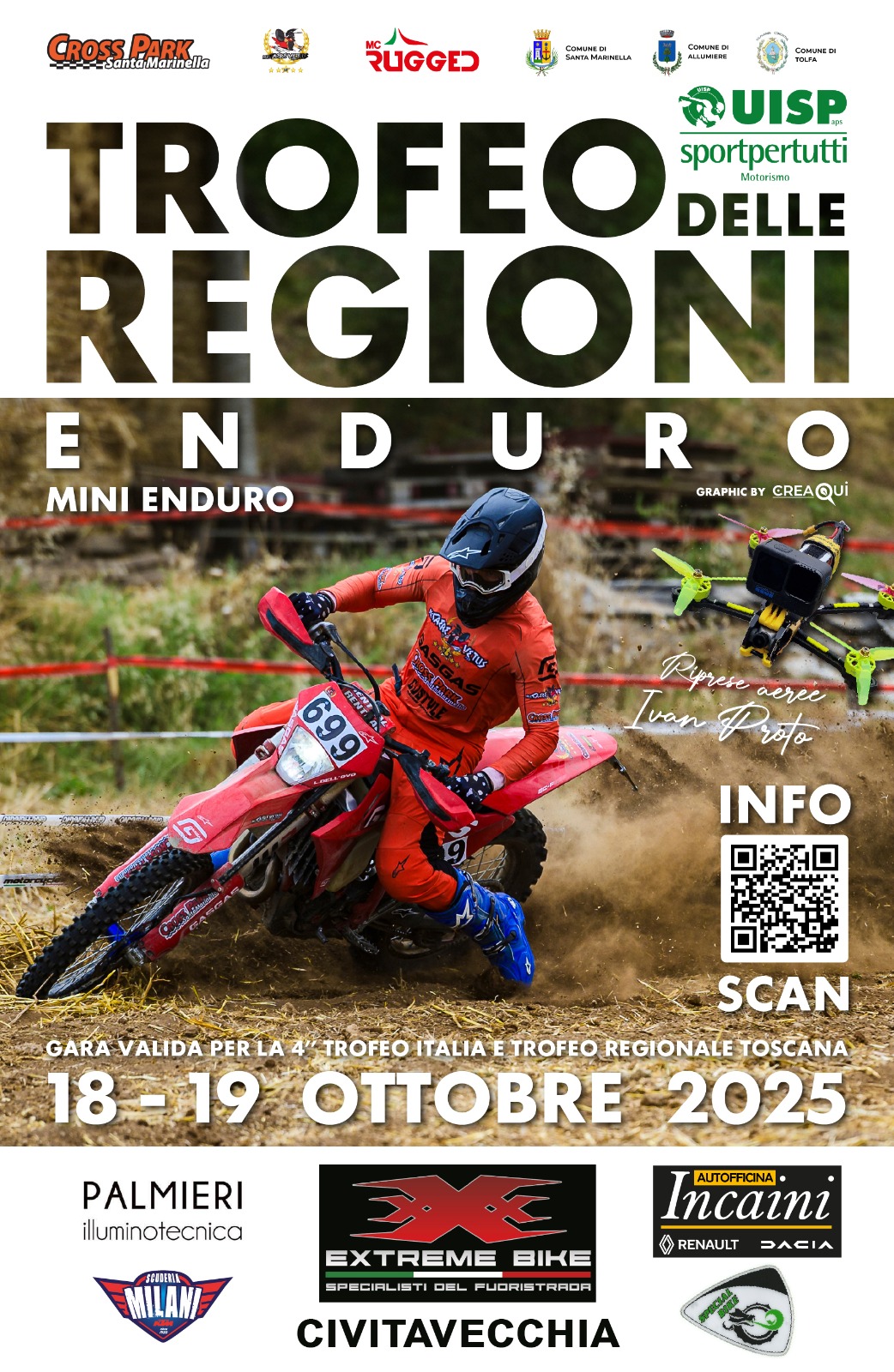 Moto Enduro – Nel weekend Trofeo delle Regioni 2025 a Santa Marinella