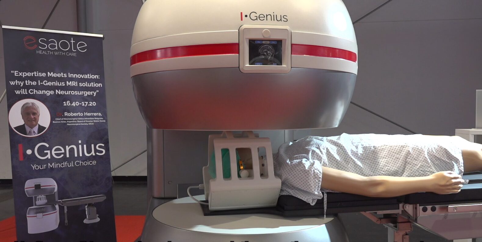 Esaote: entra nel campo della neurochirurgia e presenta il sistema di risonanza magnetica intraoperatoria I-Genius