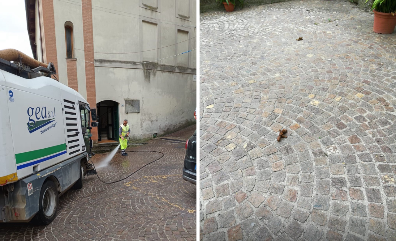 Fabrica di Roma – Rocca pulita da cima a fondo e subito “imbrattata”, il Comune: “Ma è normale?”