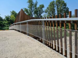 Viterbo, via ai lavori per il ponte ciclopedonale sul semianello: tutte le modifiche alla viabilità