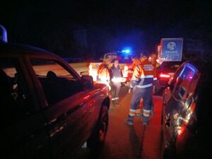 Montalto di Castro – Maxitamponamento sull’Aurelia, sei feriti. Assistenza agli automobilisti fino a notte inoltrata