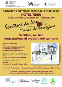 “Scrittori da bere” conclude il suo tour a Fiumicino