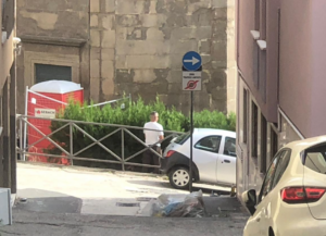 Viterbo – Sempre degrado al Sacrario, Monumento ai caduti diventa orinatoio