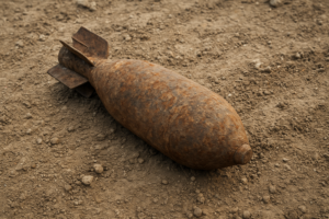 Si presenta al pronto soccorso con una bomba della prima guerra mondiale nel retto, ospedale sorvegliato speciale