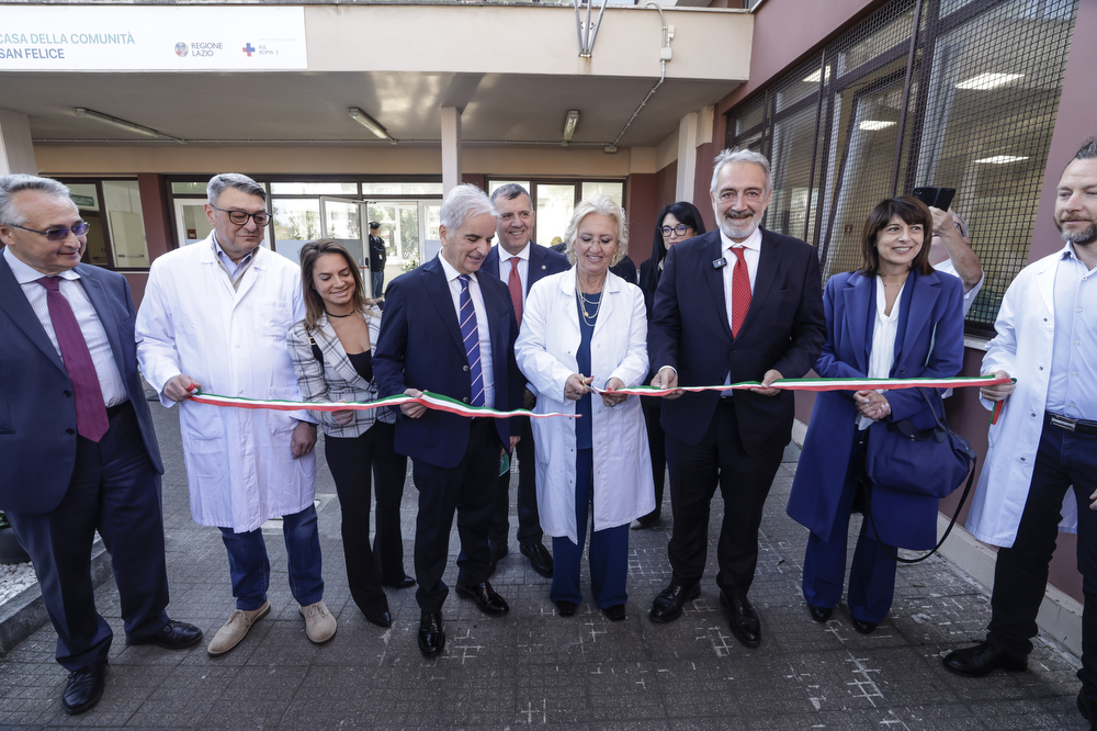 Taglio del nastro per la nuova Casa di Comunità San Felice in via degli Eucalipti: 850 metri quadri di integrazione tra servizi sanitari