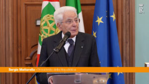 Mattarella “La guerra purtroppo non ha abbandonato il mondo”