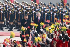 Cina, Xi incontra il Re di Spagna Felipe VI