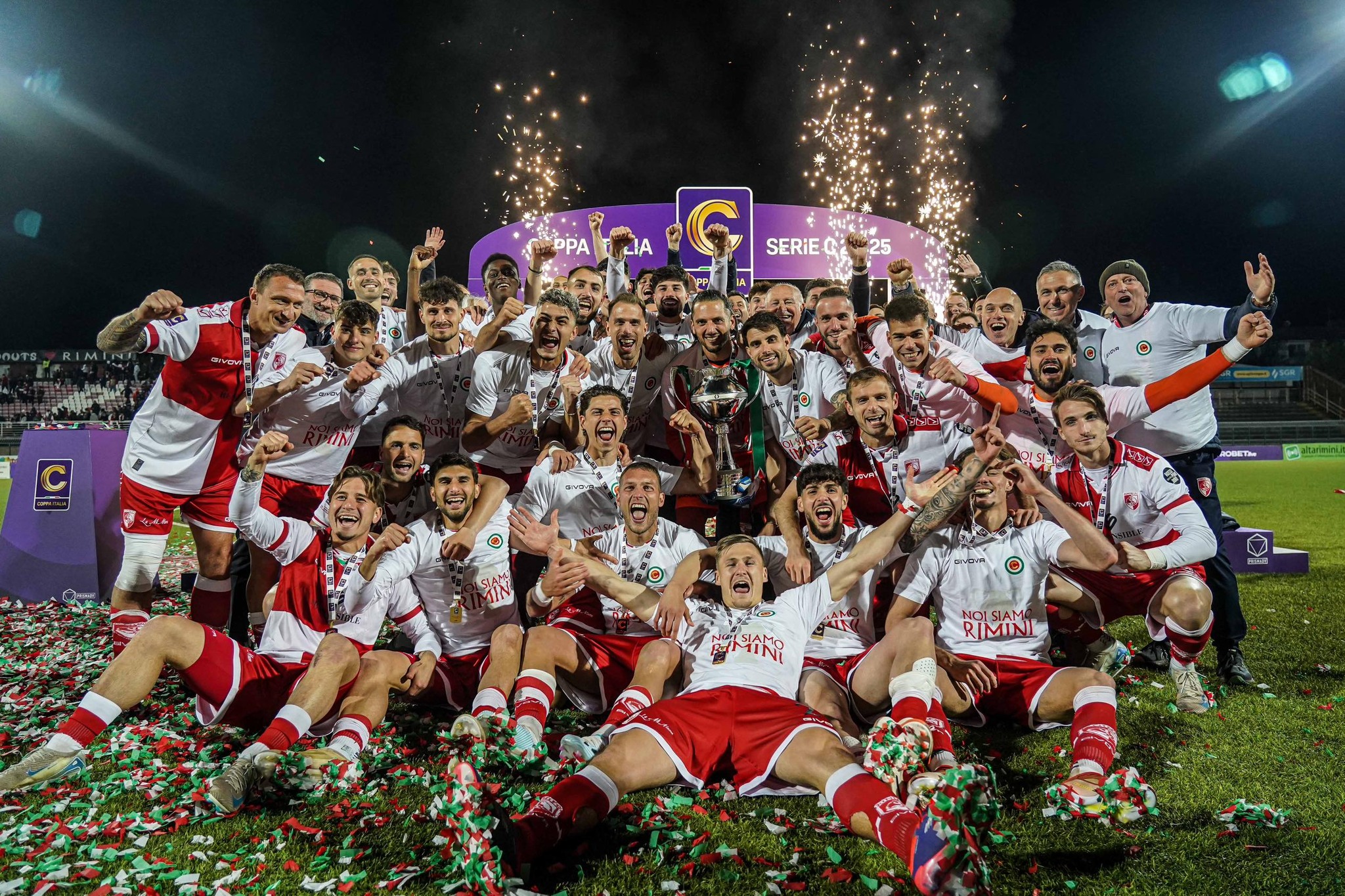 Dalla vittoria della Coppa Italia di serie C all’esclusione dal campionato, la triste parabola del Rimini Calcio